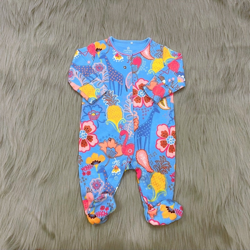 Body liền tất cho bé gái size 1M