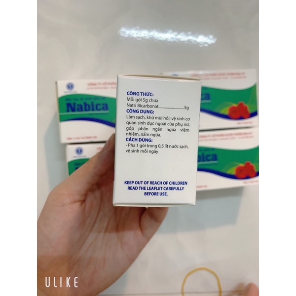 Muối nabica rửa phụ khoa