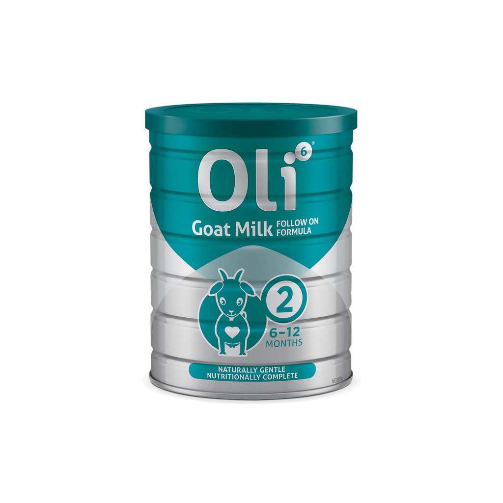 [TẶNG NGAY BÌNH TẬP UỐNG NƯỚC] Combo 2 lon Sữa dê Oli6® Dairy Goat Follow-On Formula số 2 800g