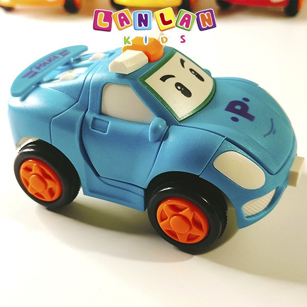 Đồ chơi xe ô tô biến hình Robot chạy đà thú vị dành cho bé