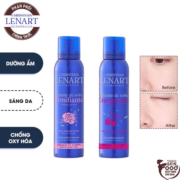 Xịt Khoáng Dưỡng Ẩm Christian Lenart Brume 150ml