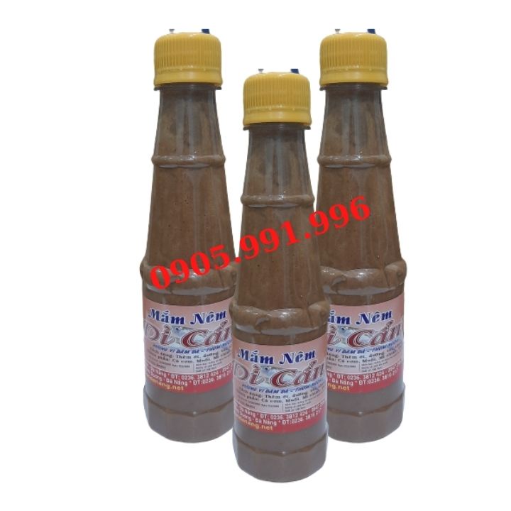 Mắm nêm Dì cẩn CHAI NHỎ 250g Đà Nẵng - date luôn mới -Qkm247