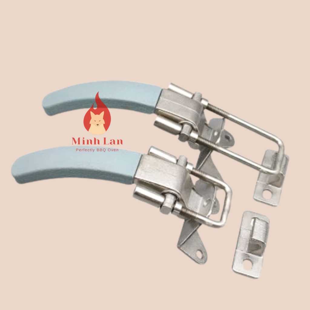 Tay khóa tủ cơm công nghiệp dạng móc ( Tay nắm tủ cơm công nghiệp)