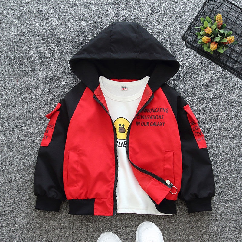 Áo Khoác Chống Gió Thời Trang Mùa Xuân Mới Cho Bé Trai 2022