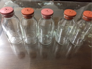 10 Lọ thuỷ tinh  loại 100ml, 200ml