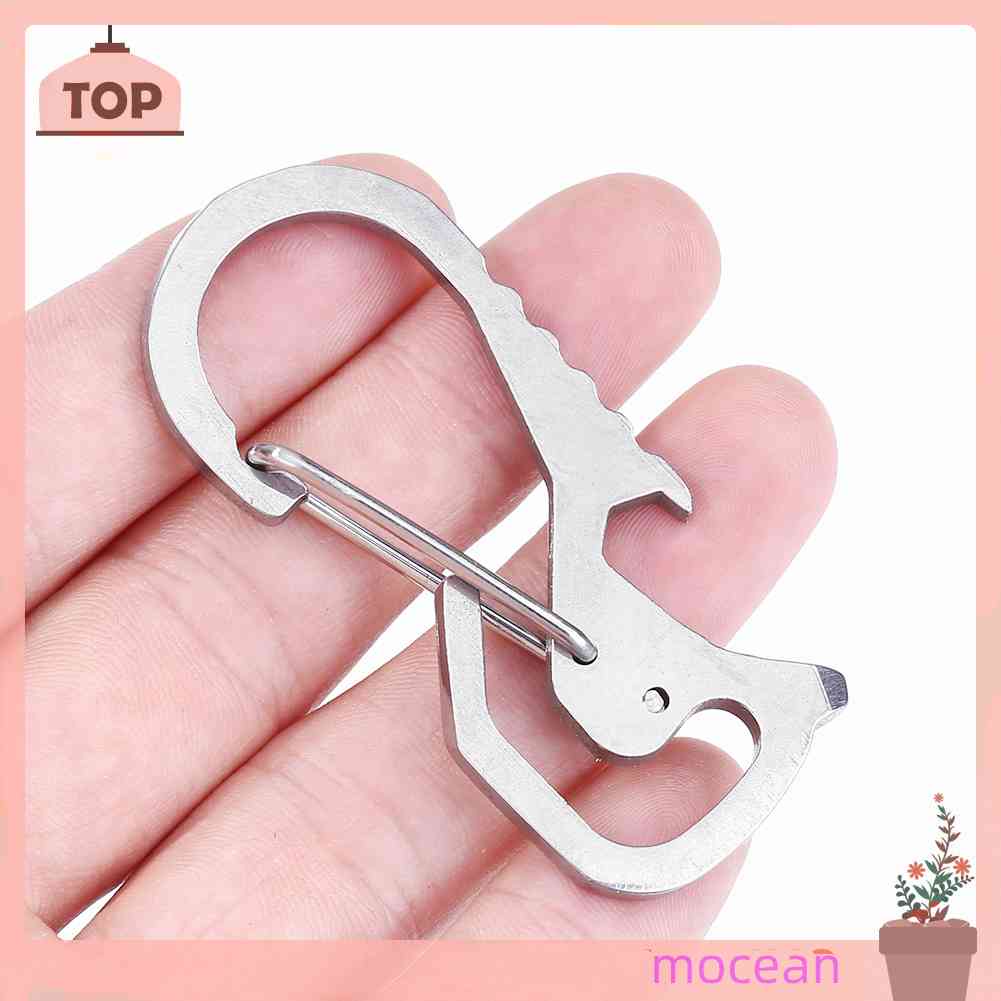 Móc Khóa Carabiner Kiêm Tua Vít Đa Năng Dùng Khi Đi Cắm Trại