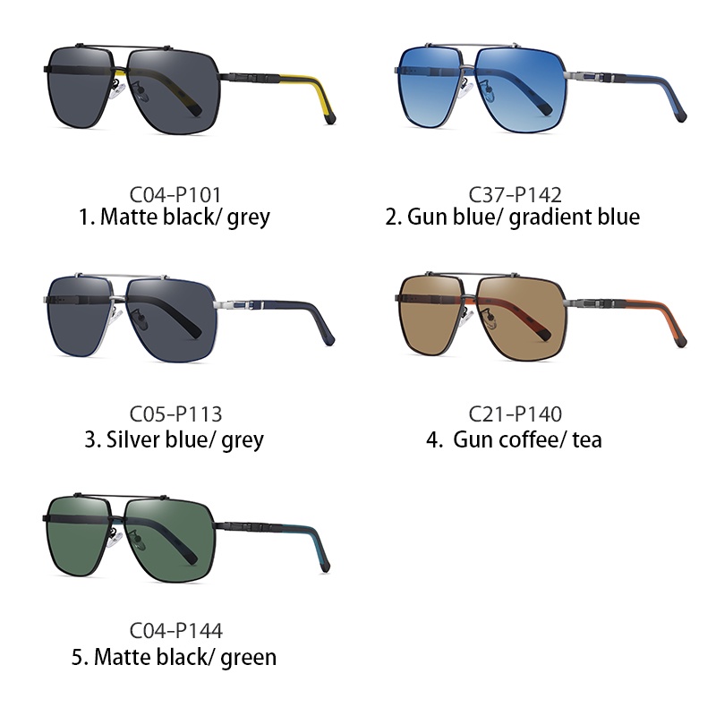 Kính Mát Gọng Kim Loại 63211321 Thời Trang Cho Nam