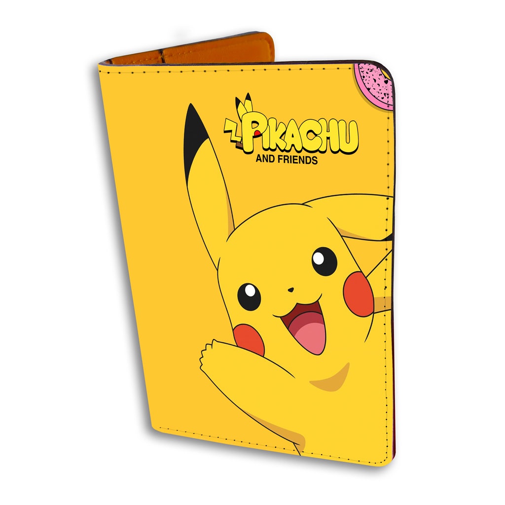 Bao Da Hộ Chiếu - Ví Đựng Passport Du Lịch  Pikachu - Pokemon - PPT197 STORMBREAKER