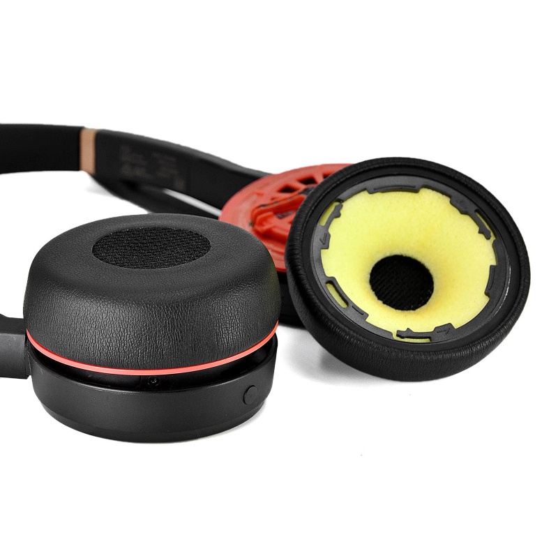 1 Cặp Miếng Đệm Tai Nghe Bằng Da Thay Thế Cho Jabra evolve 75 75 + 75MS