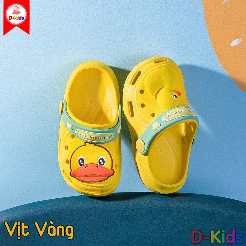 Dép sục cho bé, Dép cross cho bé trai bé gái siêu mềm siêu nhẹ chống trơn trượt D-Kids [DD-010]