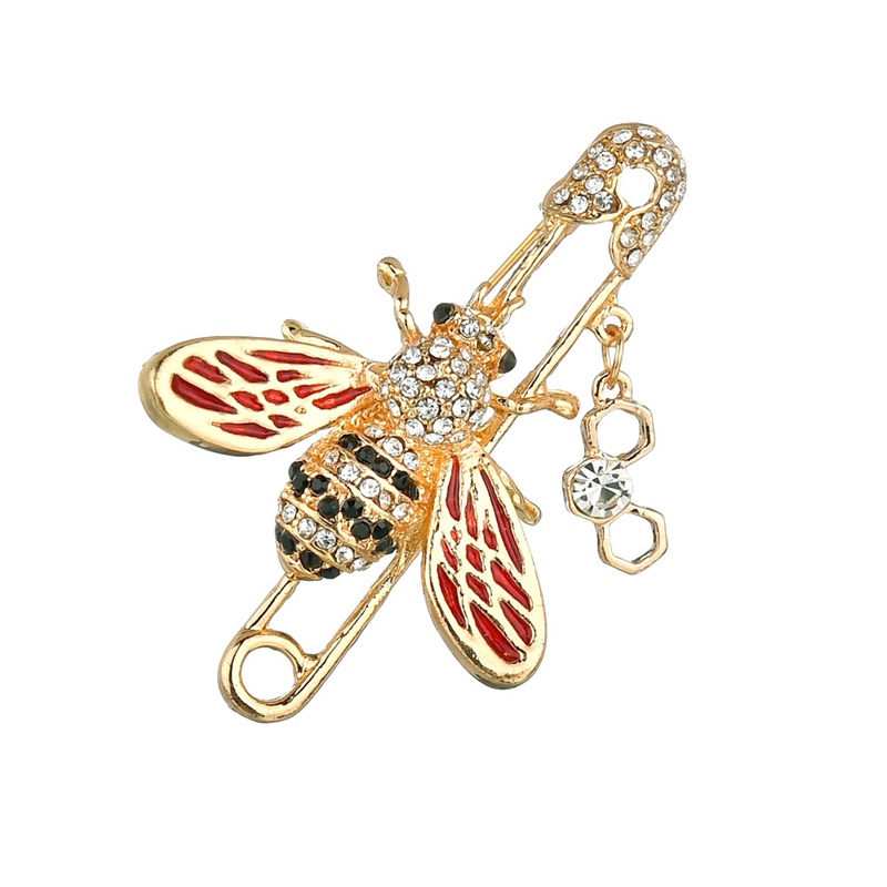 Ghim Cài Áo Hình Chú Ong Phong Cách Retro Thời Trang Cho Nam Nữ