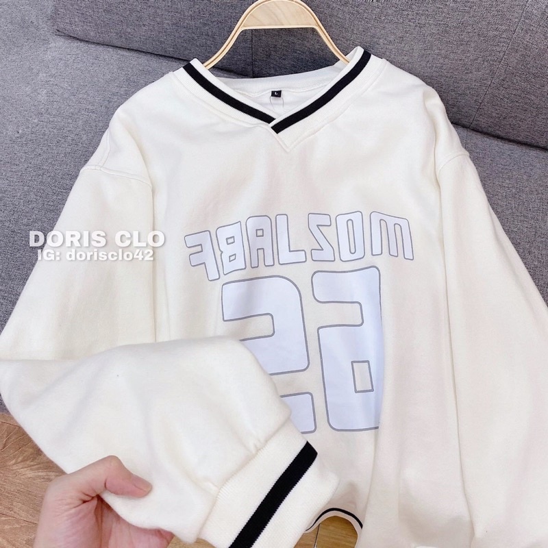 Áo khoác sweater nỉ ngoại viền cổ unisex ulzzang nam nữ