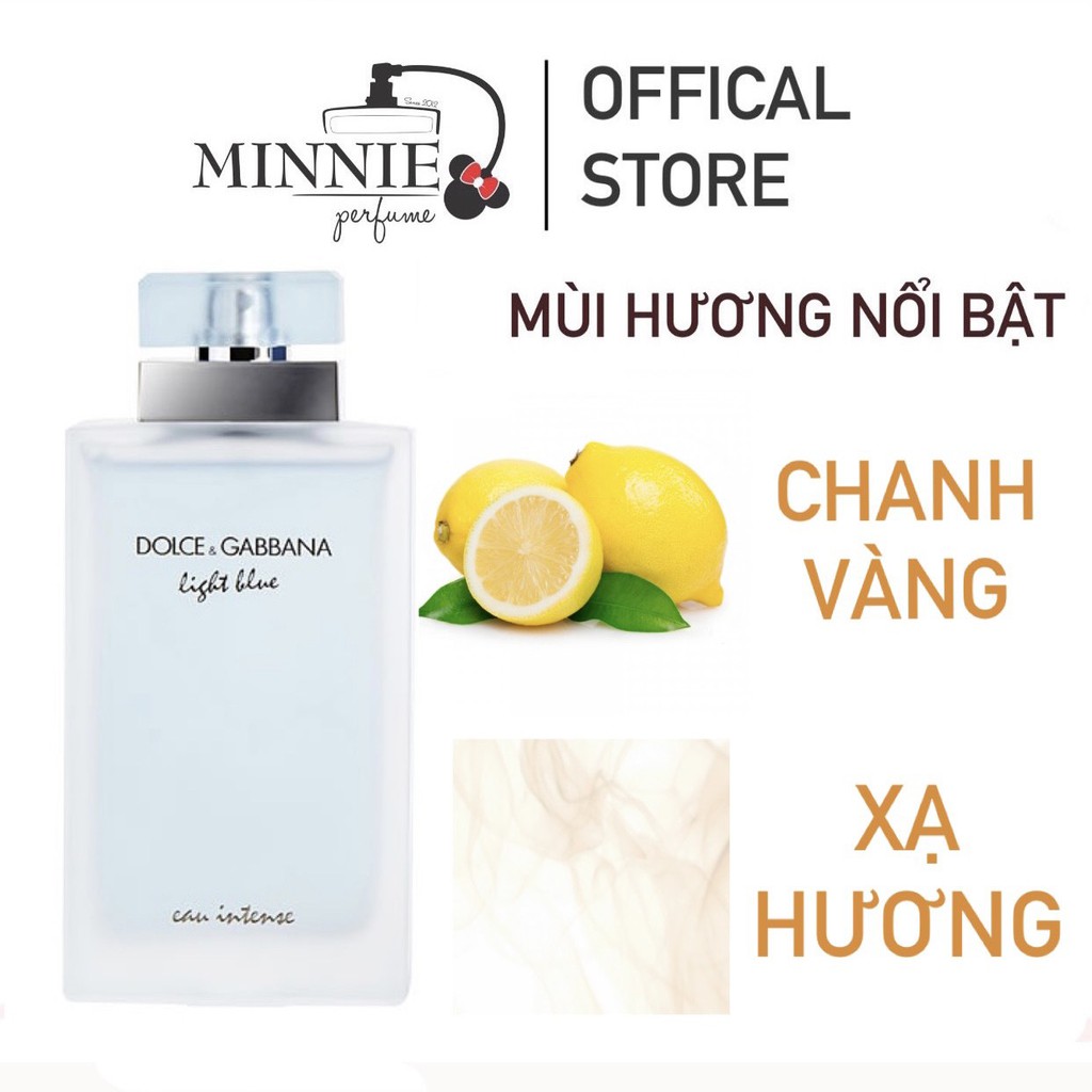 Nước Hoa Nữ D&G Light Blue Intense