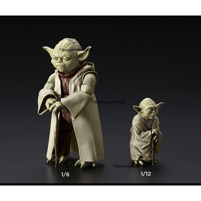 Mô Hình Lắp Ráp Star wars Yoda Tỉ Lệ 1/6 và Tỉ lệ 1/12 Chính hãng Bandai Nhật Bản