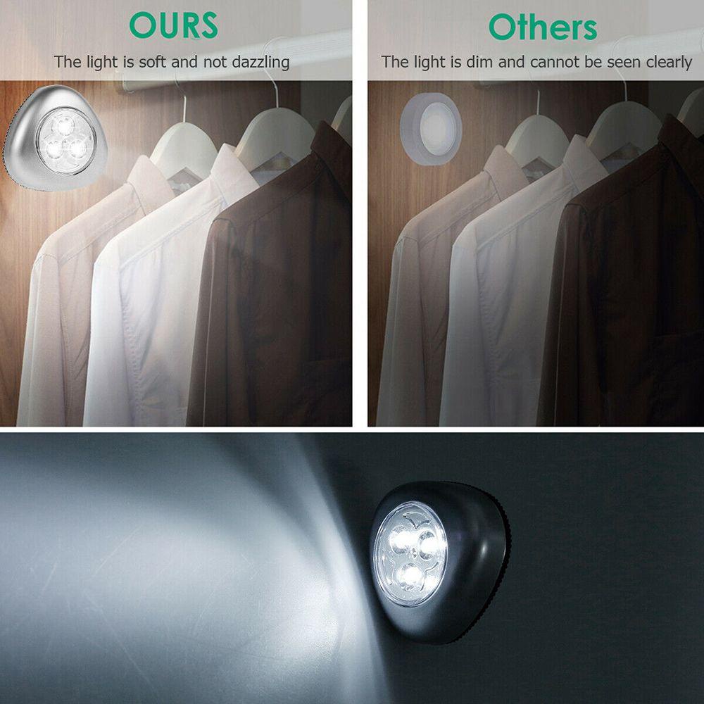 Đèn Ngủ LED Không Dây Trang Trí Phòng Ngủ|Vòi Nước Dính Tường Tiện Lợi