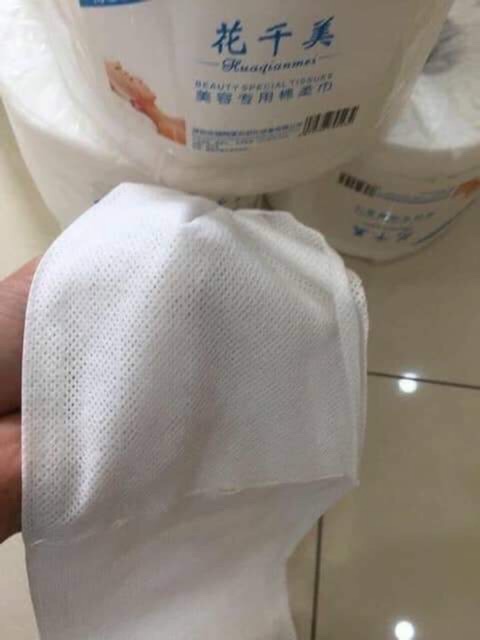Combo 3 cuộn giấy rửa mặt spa
