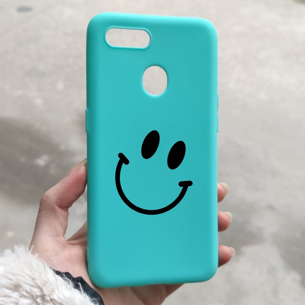 Ốp Dẻo Mặt Cười  A5s/Realme 2 Pro/F9/A12/A7