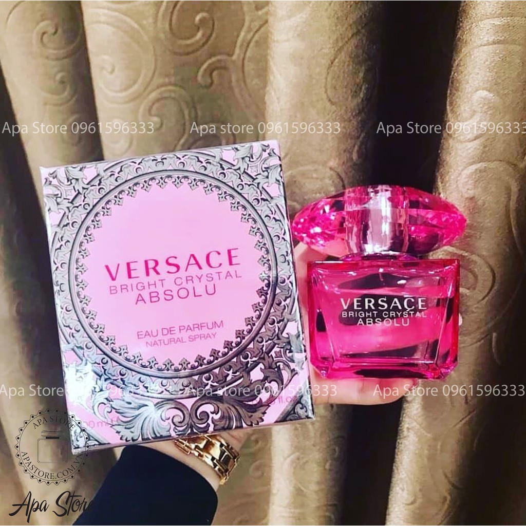 Nước Hoa Nữ Versace Bright Crystal Absolu Chai Full