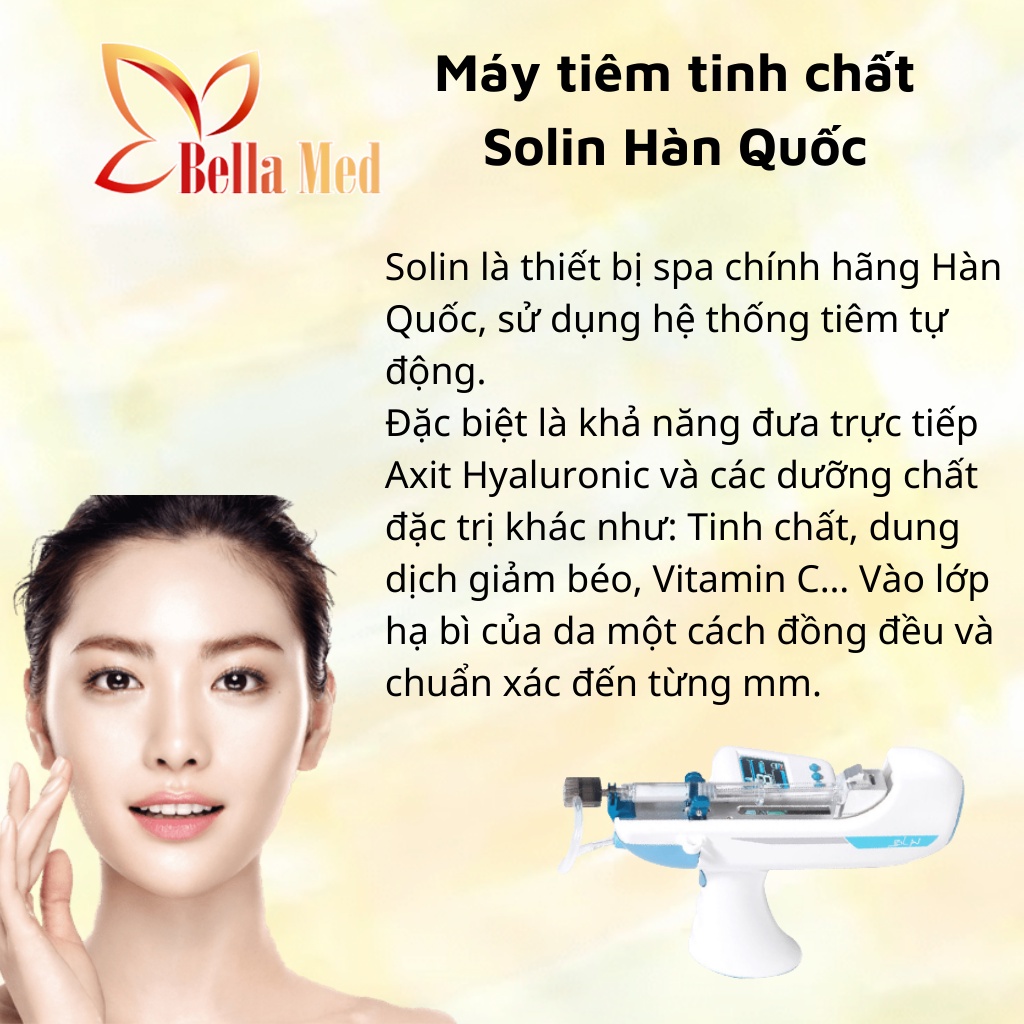 máy tiêm dưỡng chất solin Hàn Quốc chính hãng