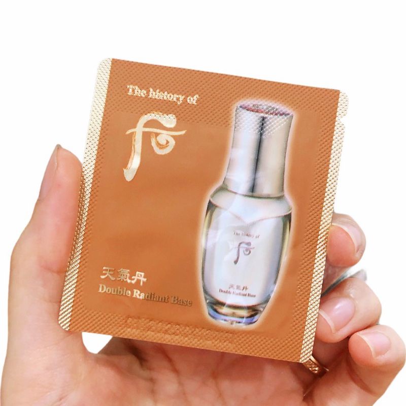 KEM LÓT WHOO TÁI SINH CAO CẤP GÓI DÙNG THỬ 1ML Cheongidan Double Radiant Base