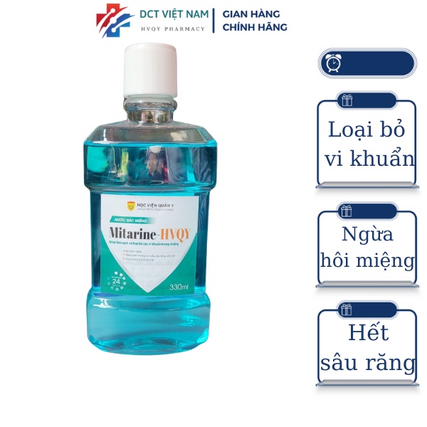 Nước súc miệng Mitarine Học viện quân y