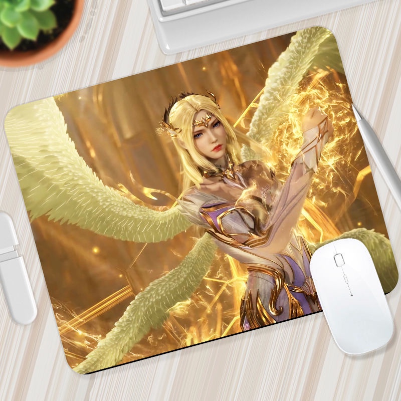 Douluo Tấm Lót Chuột Máy Tính Để Bàn Cỡ Nhỏ In Họa Tiết Hoạt Hình Cho Nam Và Nữ