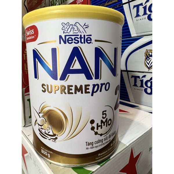 SỮA NAN supreme 2 (800g) mẫu  mới