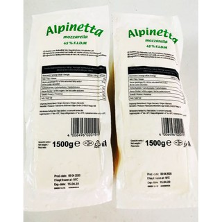 phô mai Mozzarella Đức khối 1,5kg
