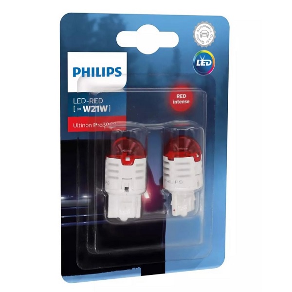 [LEDT2 ISOP] Đèn Led chân T20 Philips Ultinon [Số lượng : 1 cặp] [Bảo hành 5 năm]