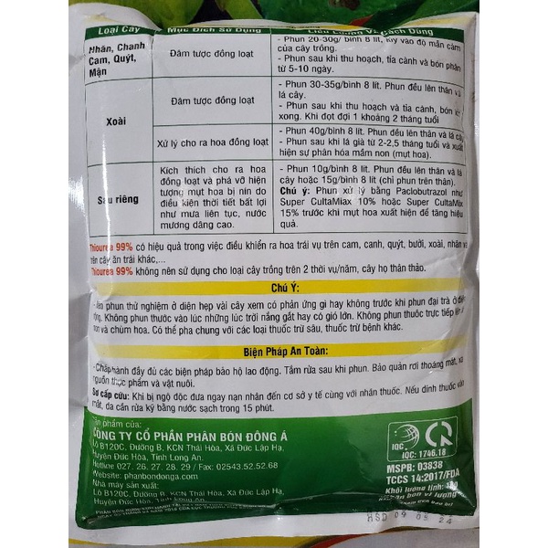 Thuốc Kích Thích Ra Hoa Cây Ăn Trái THIOUREA 99%