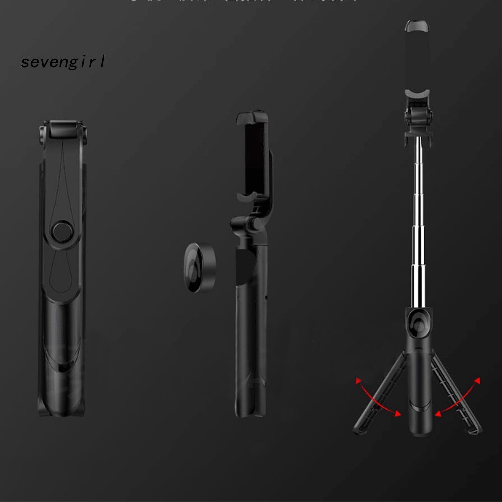 Chân Máy Chụp Ảnh Xoay 360 Độ Kết Nối Bluetooth Kèm Điều Khiển | BigBuy360 - bigbuy360.vn