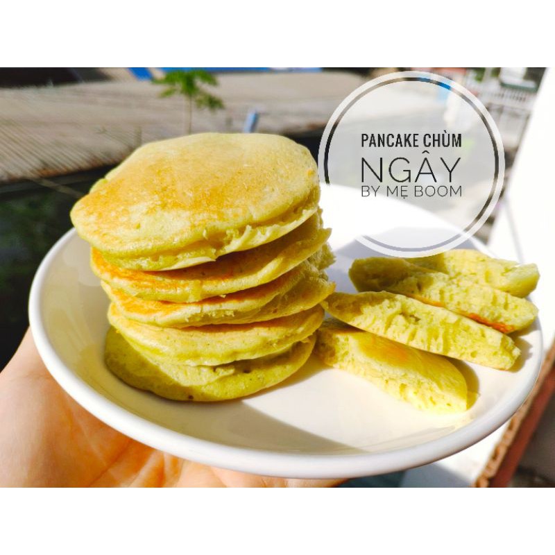 Bột hotcake Morinaga làm bánh cho bé