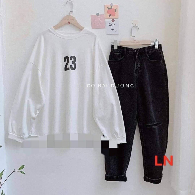 Áo bo tay số 23 LN12