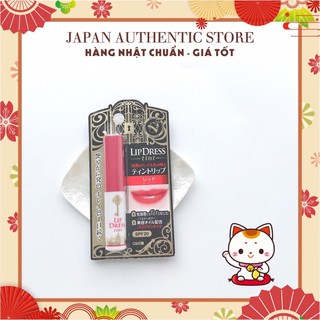 Son dưỡng môi Lip Dress có màu dạng son tint của Omi Nhật Bản - Made In Japan