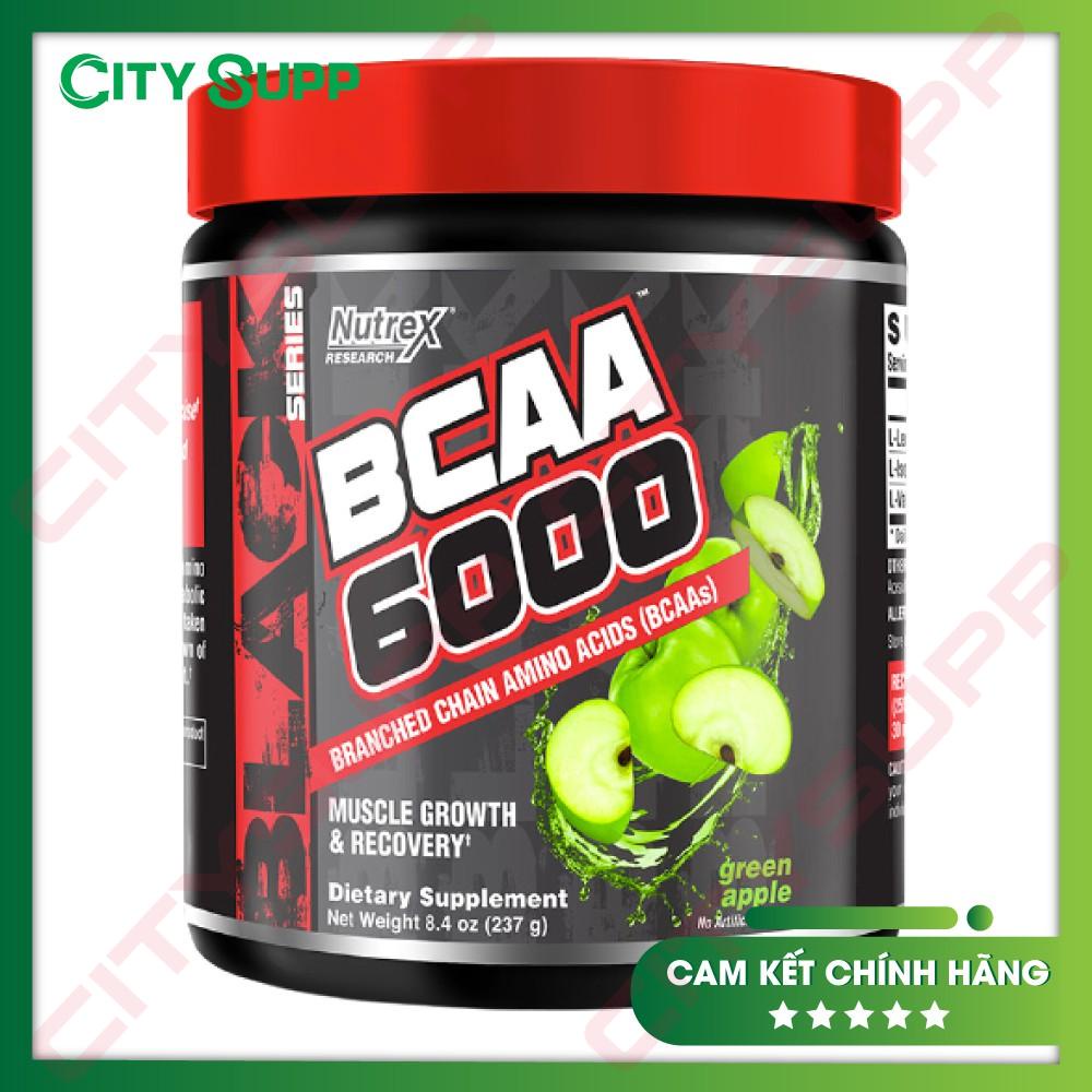 Nutrex BCAA 6000 (30 Serving), Hỗ Trợ Tăng Cơ Bắp &amp; Phục Hồi, 6G BCAA Tỉ Lệ 2:1:1 L-Leucine, L-Isoleucine, L-Valine