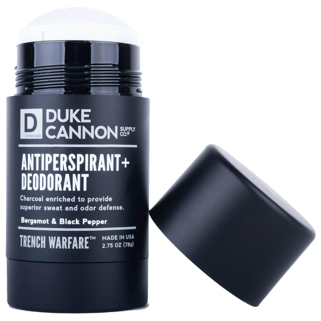 [Hàng AUTH] Lăn Khử Mùi Duke Cannon Bergamot &amp; Black Pepper Antiperspirant &amp; Deodorant 78G (Sáp Trắng)