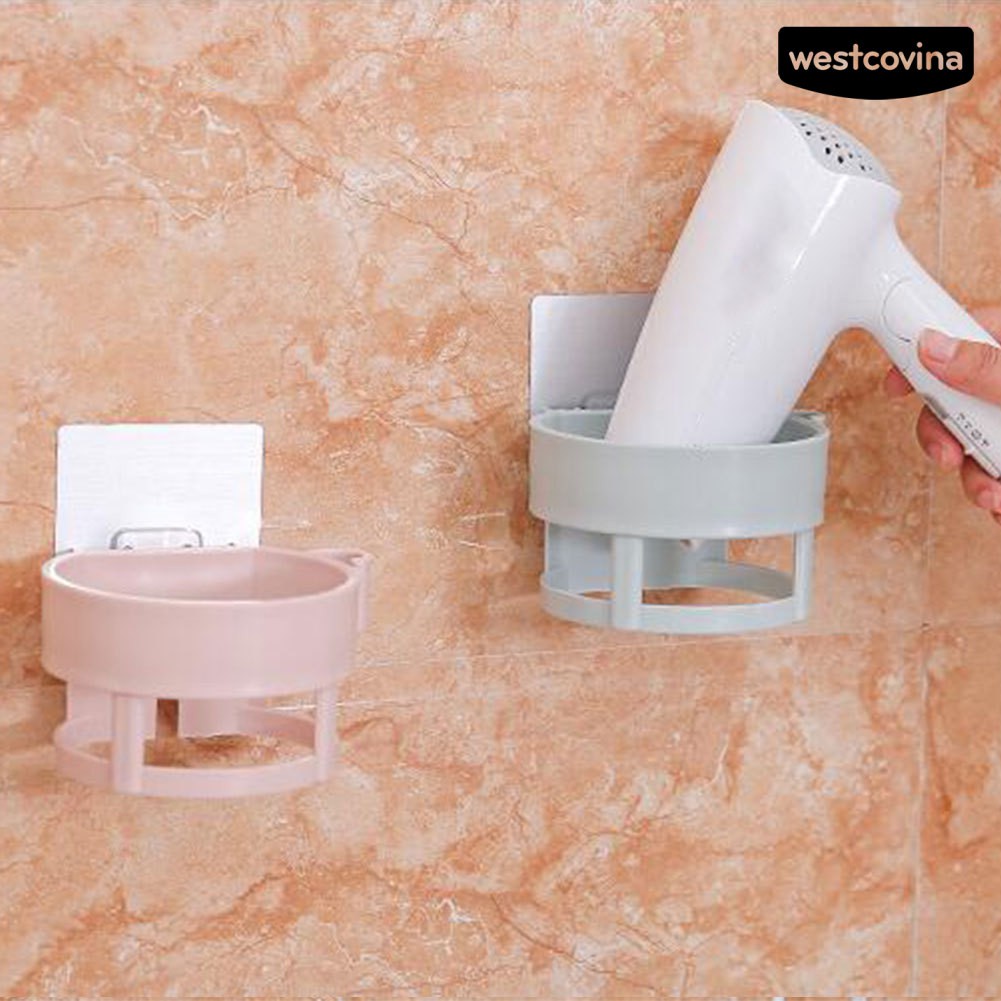 (Hàng Mới Về) Giá Đỡ Máy Sấy Tóc Gắn Tường Tiện Dụng