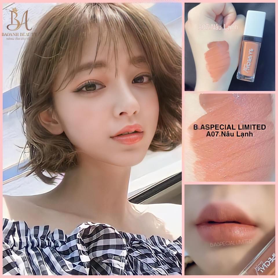 [NÂU LẠNH] Son Kem Lì Lâu Trôi B.A Special Limited Màu Nâu Lạnh 10g | BigBuy360 - bigbuy360.vn