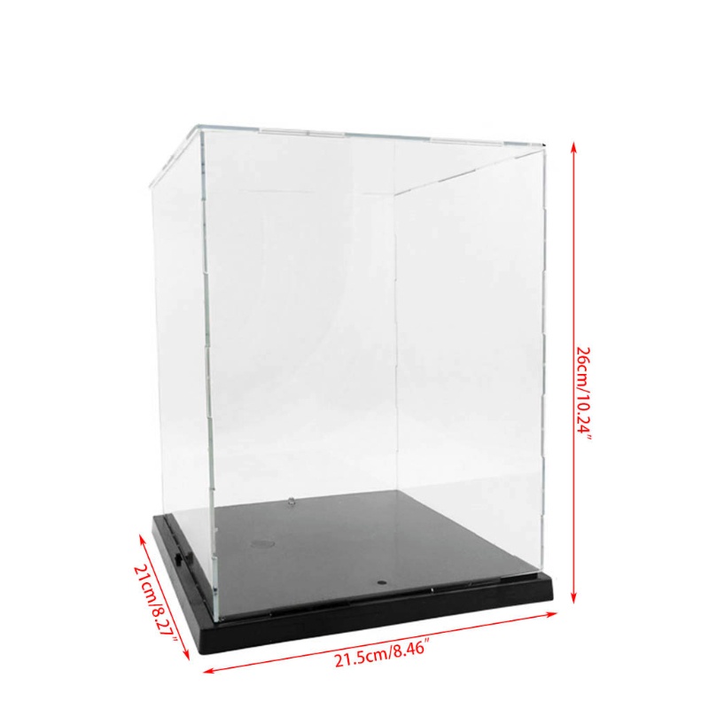 Hộp Trưng Bày Mô Hình Búp Bê Handmade Bằng Acrylic Trong Suốt