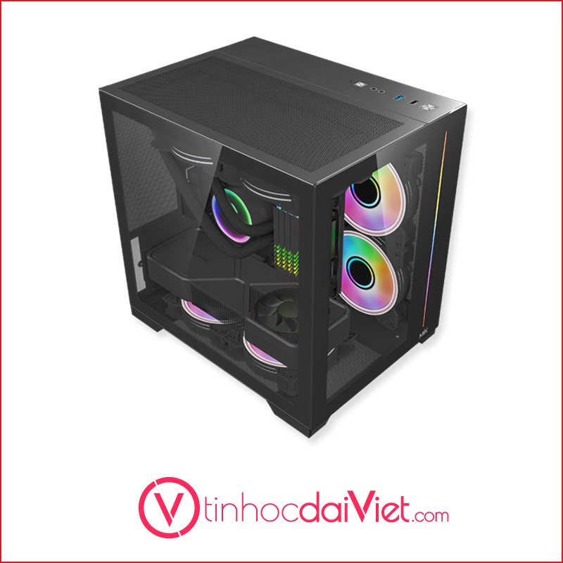 Case Máy Tính MIK LV12 Mini Elite / LV 12 Mini Flow  - Chính Hãng