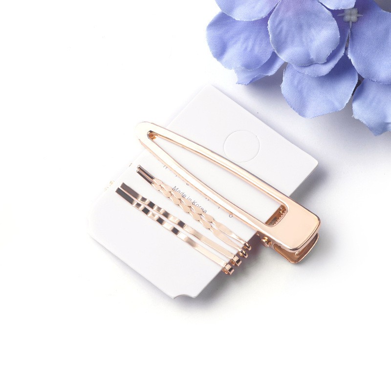 Set 3 Kẹp tóc đính đá dễ thương F421 phong cách Hàn Quốc