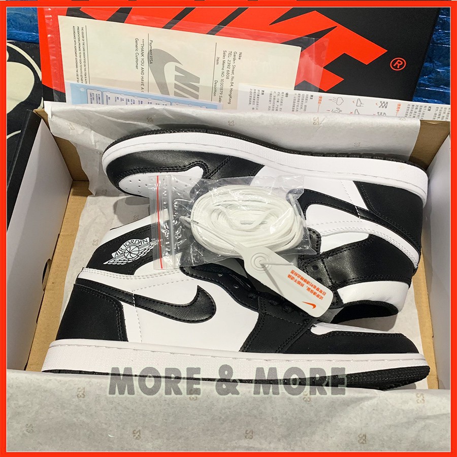 [More&More] Giày thể thao Jordan 1 High Twist ( Panda ) Đen Trắng | BigBuy360 - bigbuy360.vn