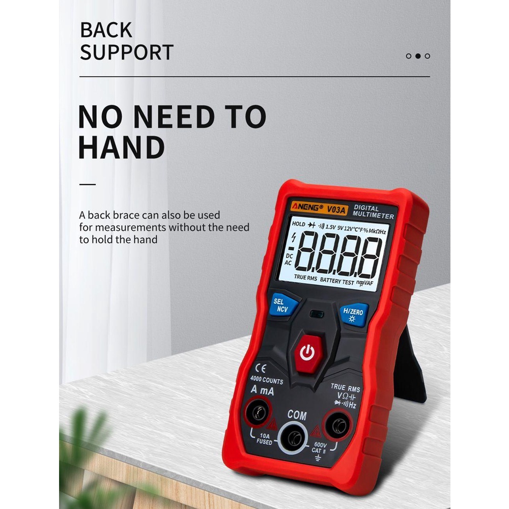 Vạn Năng Kế Kỹ Thuật Số Thông Minh Tự Động Biến Trở Đa Năng