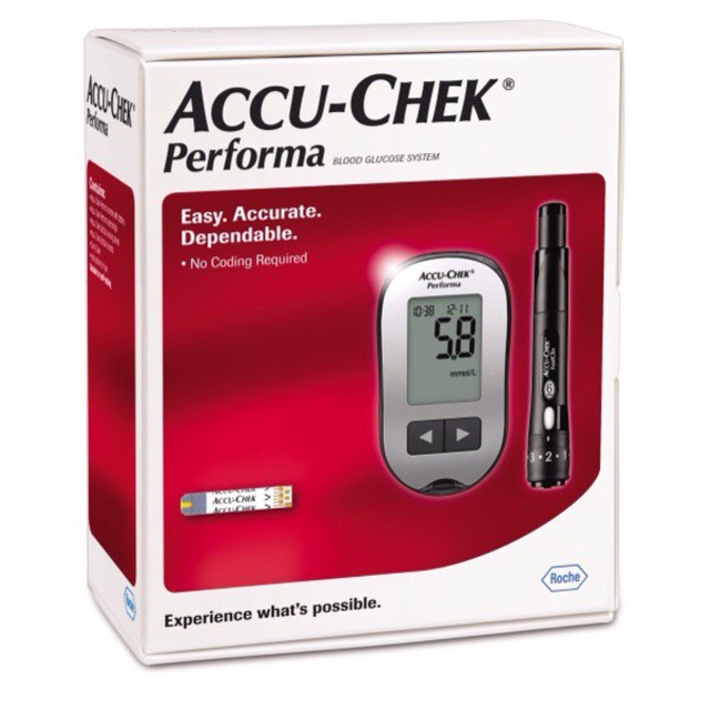 Máy đo đường huyết Accu Chek Performa