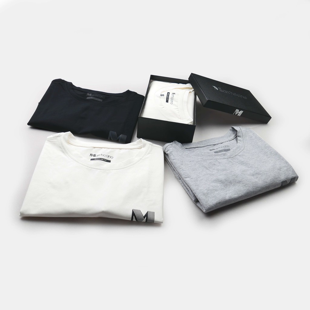[Mã LT50 giảm 50k đơn 250k] Áo thun nam Manticano vải premium cotton, cổ tròn dáng regular | BigBuy360 - bigbuy360.vn