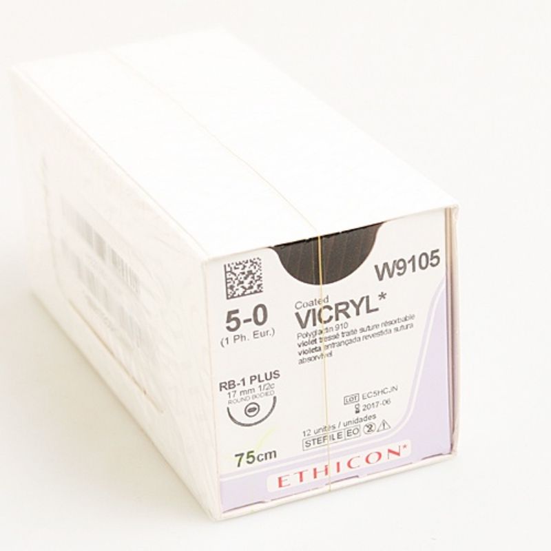 Chỉ phẫu thuật vicryl 5/0