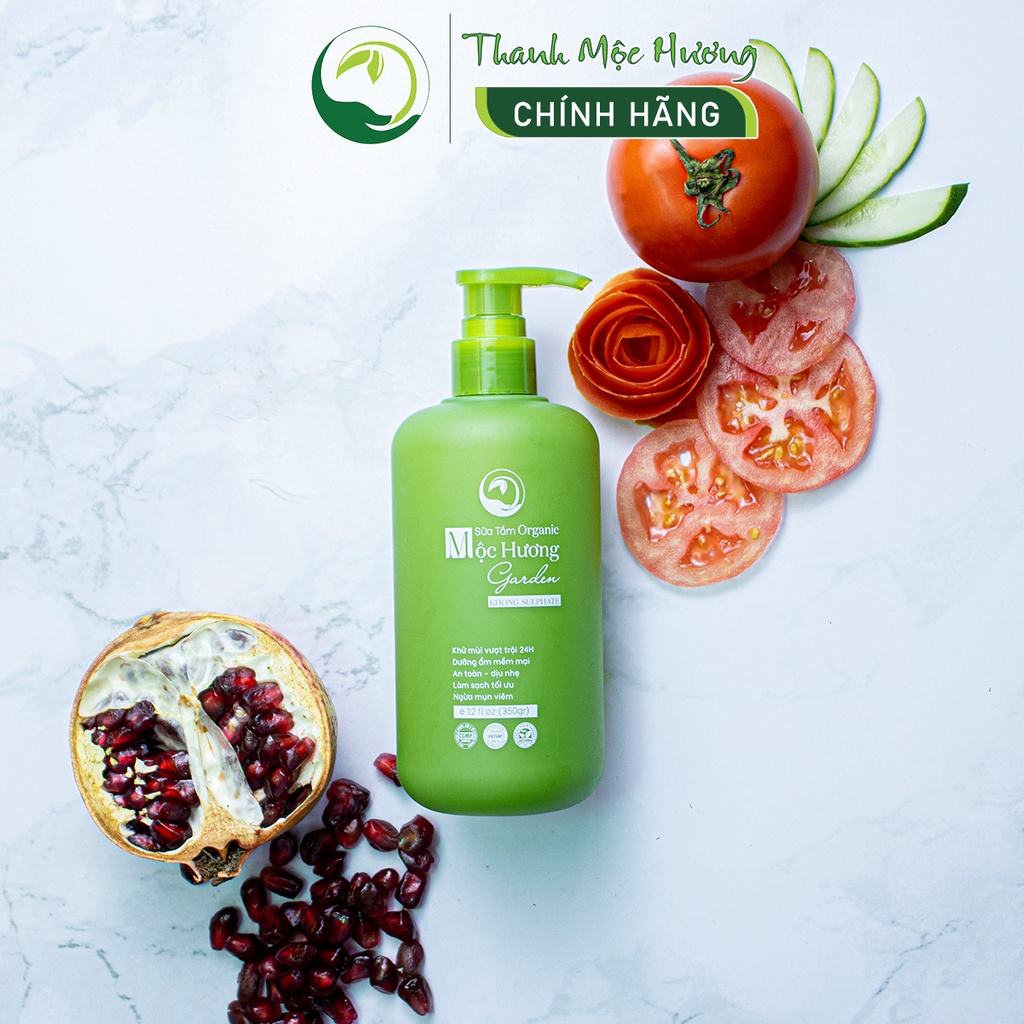 Sữa tắm trắng da Mộc Hương Garden Thanh Mộc Hương 350ml