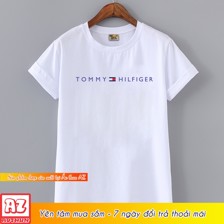 Áo thun nam cổ tròn in logo đơn giản - Vải cotton có bigsize 4XL 5XL 6XL 7XL M3111