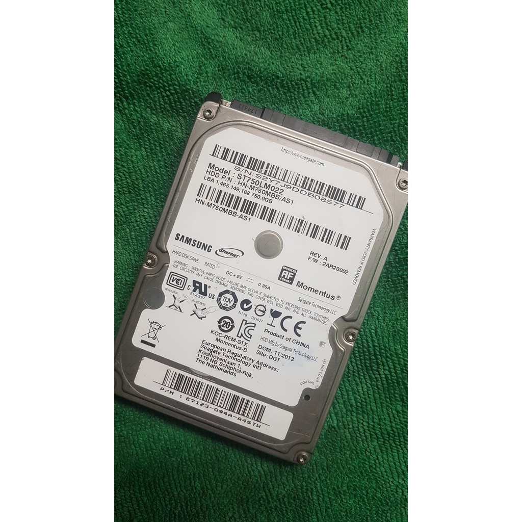 Ổ cứng laptop 750G 2.5 SATA { Bảo hành 1 tháng } | BigBuy360 - bigbuy360.vn