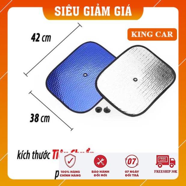 Bộ 4 tấm chắn nắng - tấm che nắng ô tô xốp bạc dày dặn - Shop KingCar